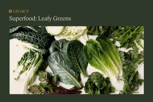 Superfoods for male fertility: Greens