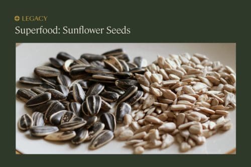 Superfoods for male fertility: Sunflower seeds